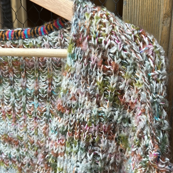 Free People Mendocino Highland V-Neck Sweater - Picture 4 of 12